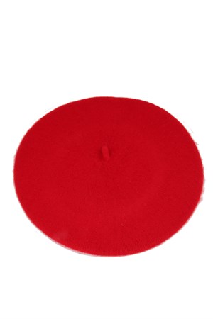 Fransız Ressam Şapka/Bere - Kırmızı